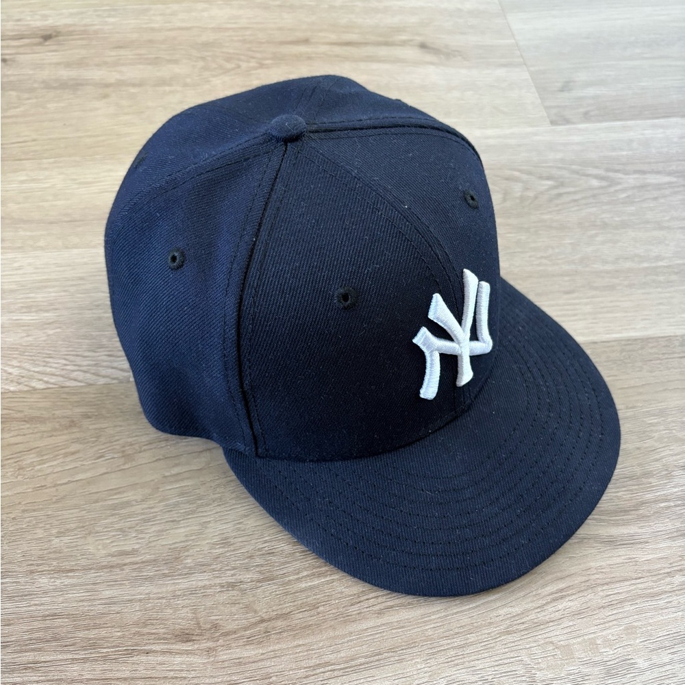 Navy New York Yankees Fitted Hat